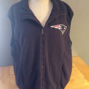 Nfl fleece NE Patriots vest
